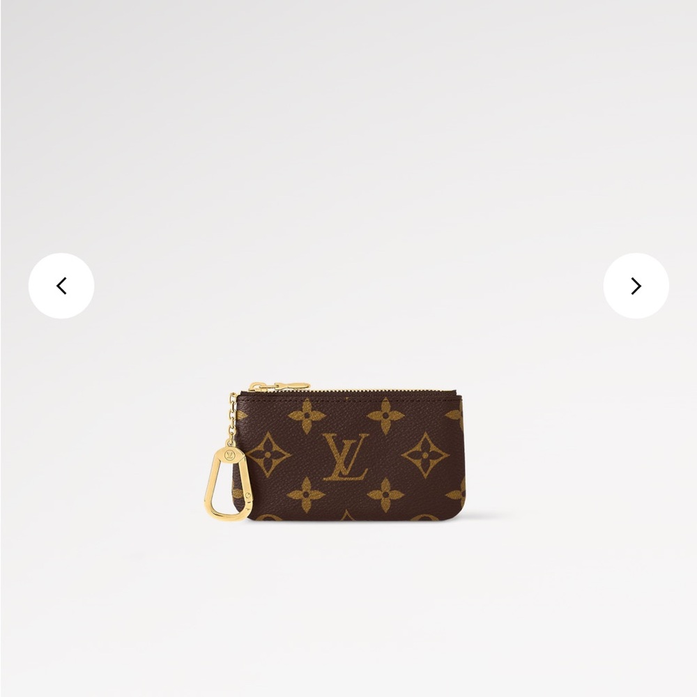 Louis Vuitton Monogram Brown Key Pouch